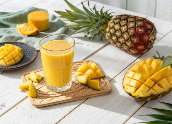 tropical mango pineapple