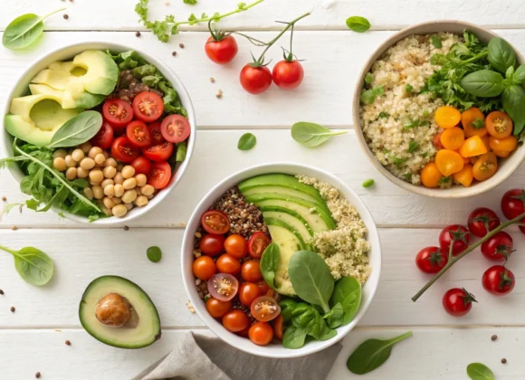 plant-based meal prep bowls