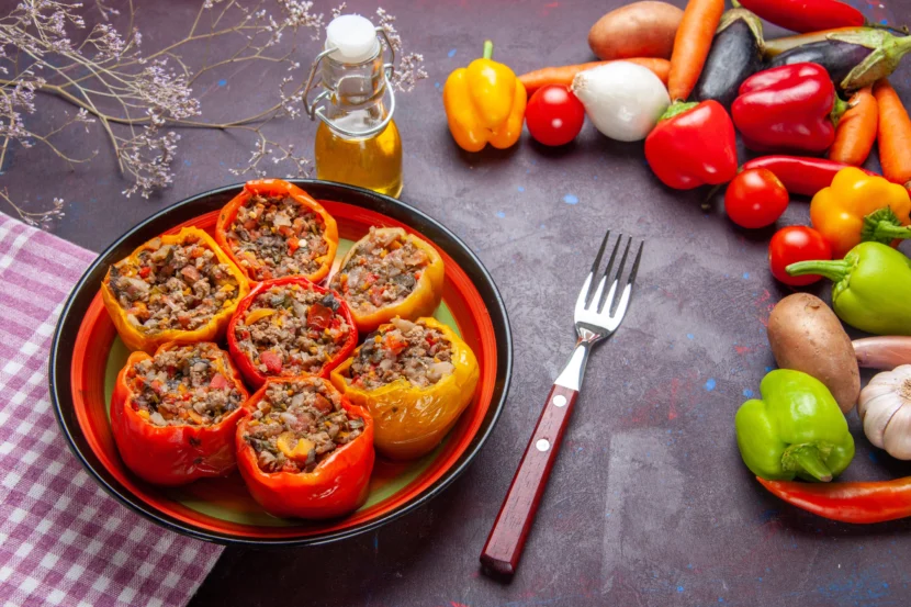 low carb stuffed bell peppers