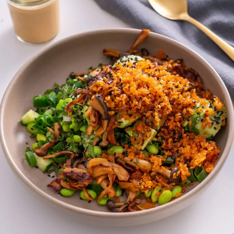 Classic Thai-Inspired Crispy Rice Salad