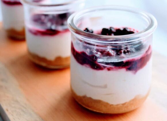 low carb cheesecake cups