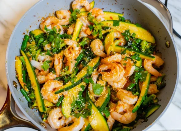 low carb shrimp stir fry