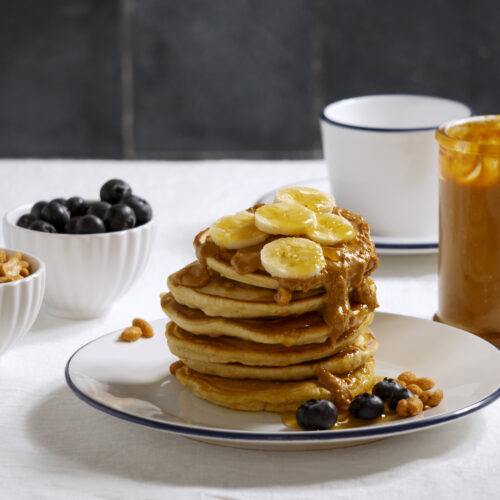 delicious-pancakes-with-peanut-butter-arrangement