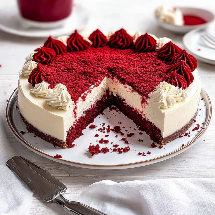 Easy Red Velvet Cheesecake step‑by‑step guide with tips for a moist, dreamy dessert everyone will love. Perfect for holidays, parties, and celebrations.
