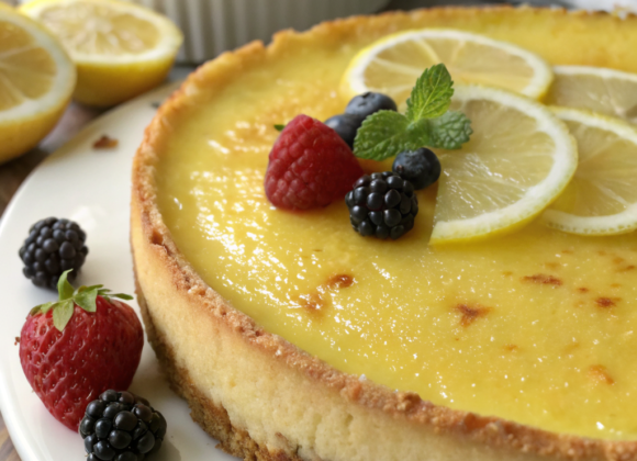 Easy Lemon Cheesecake