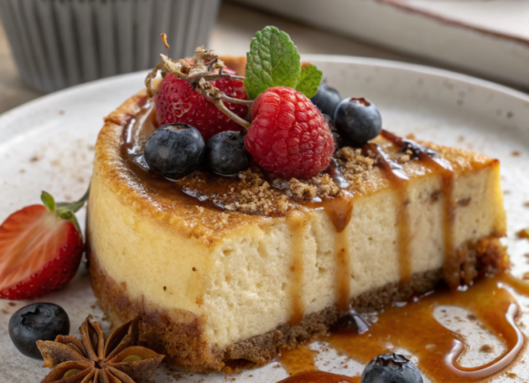 Easy Caramel Cheesecake