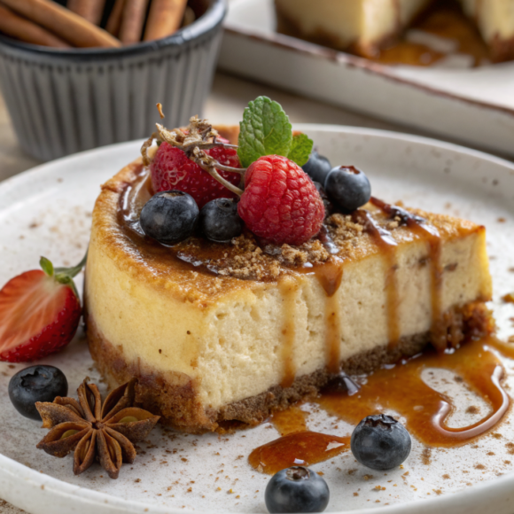 Easy Caramel Cheesecake