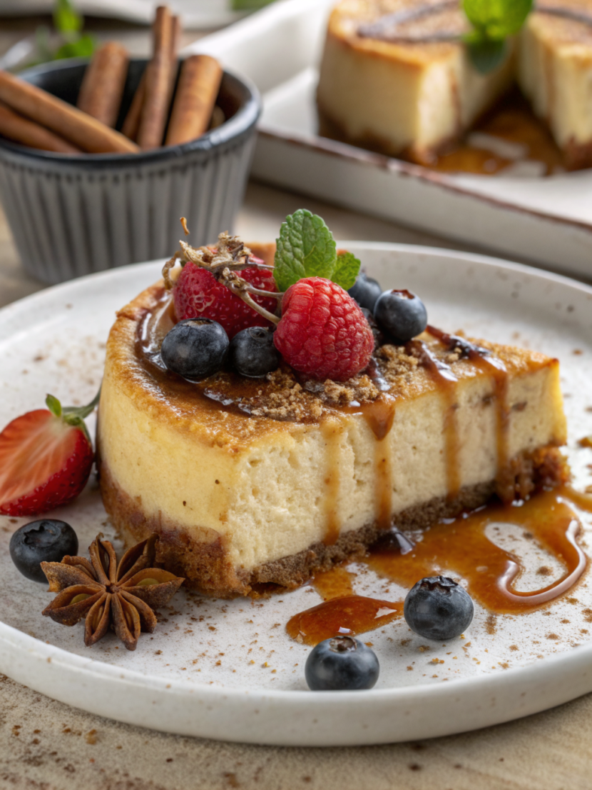 Easy Caramel Cheesecake