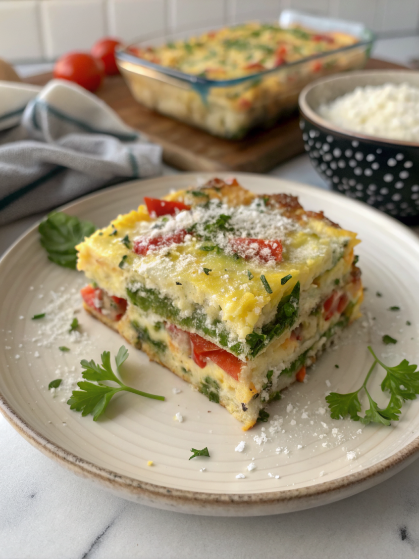 Make Ahead Keto Breakfast Casserole