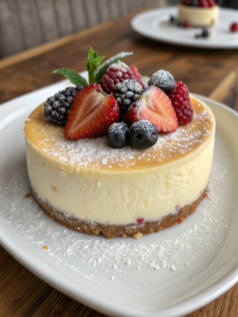 Creamiest Vanilla Cheesecake