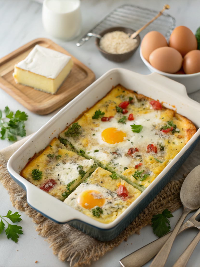 Make Ahead Keto Breakfast Casserole