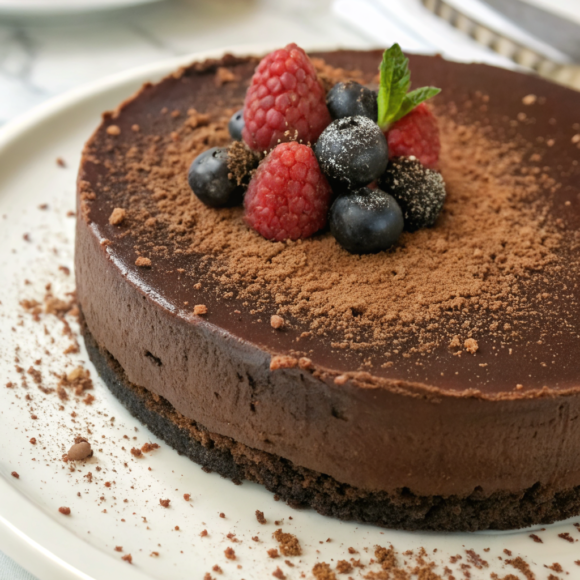 Rich Chocolate Cheesecake